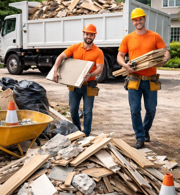 Fast & Reliable Construction waste Removal Dubai